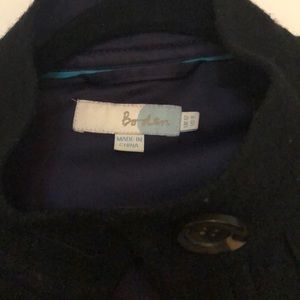 Boden wool jacket 8 UK12 black